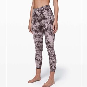 lululemon athletica Marble Pattern Leggings Size 8